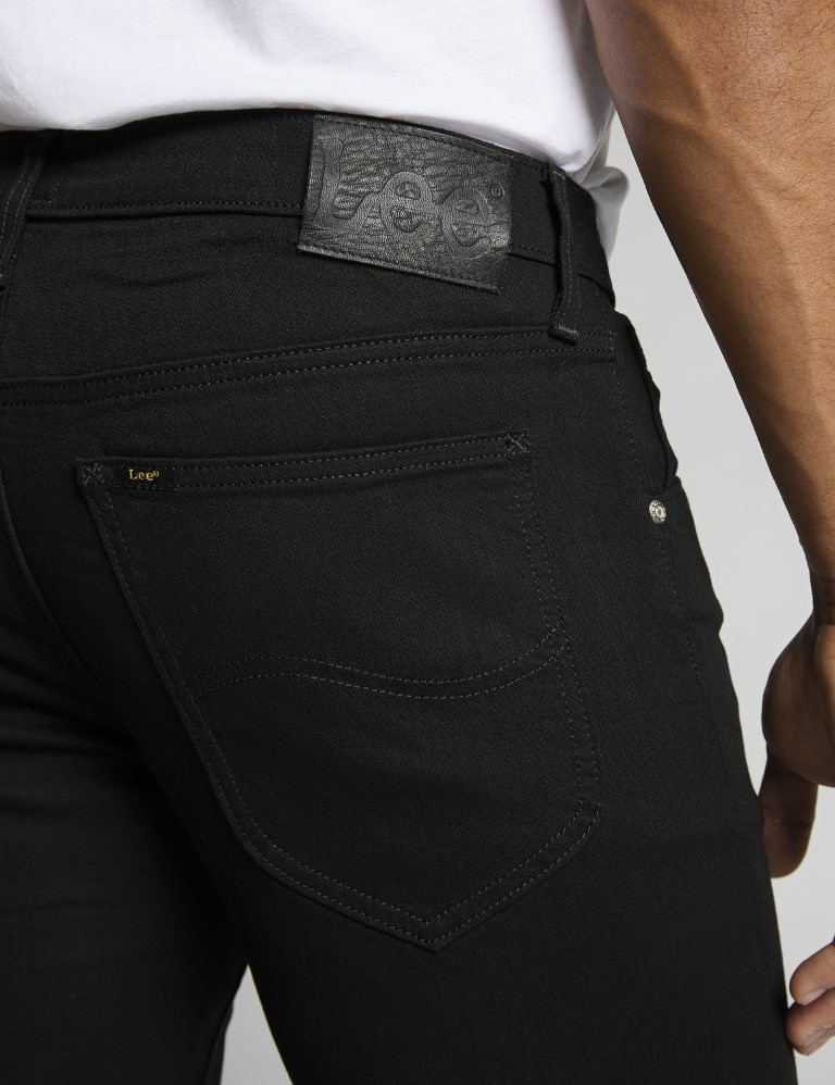 Lee Daren Zip Fly Ανδρικό Παντελόνι Τζιν Μαύρο L707HFAE φωτογραφία